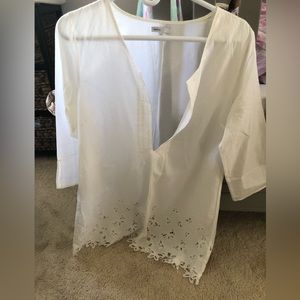 GapBody Womens 3/4 sleeve blouse